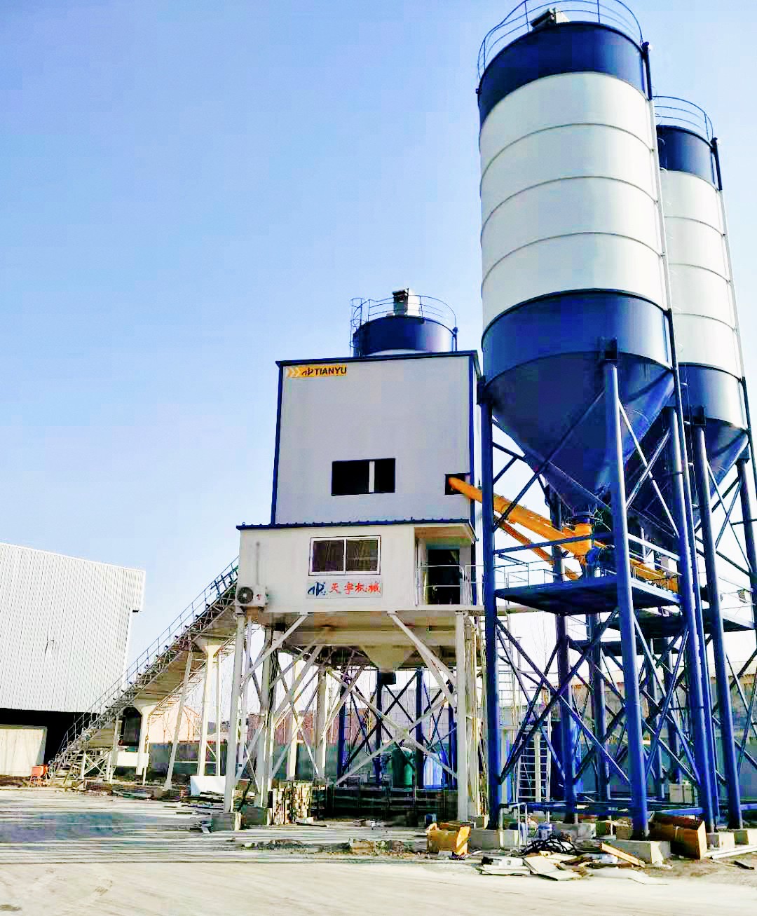 混凝土攪拌站,天宇機(jī)械,180混凝土攪拌站